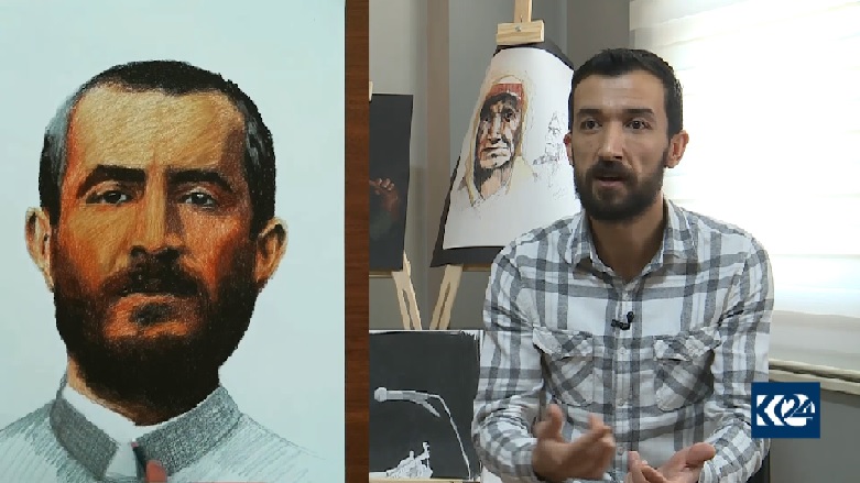 خلف دلجان، نقاش کورد، نظر مقام‌های سوئیس و بلژیک را به خود جلب کرده است